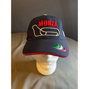 MONZA official track baseball cap Rare Hard To Find Good Condition